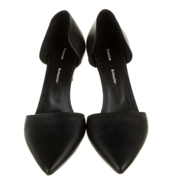 Proenza Schouler Black Samira Kitten D'Orsay EU38 - Picture 3 of 5